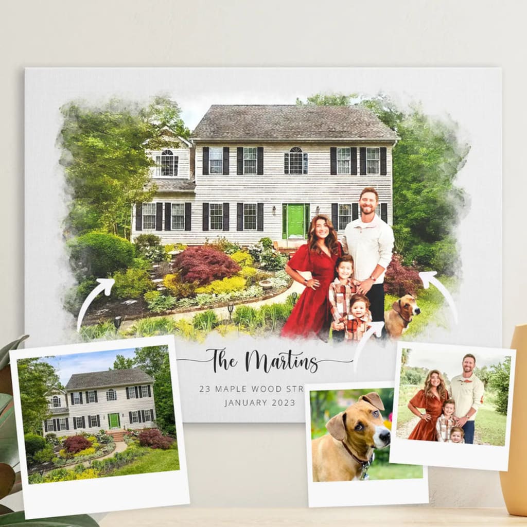 Custom House Portrait